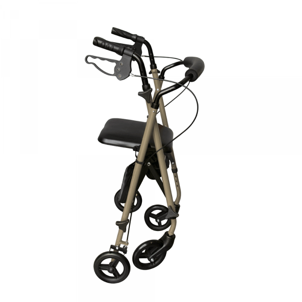 Aspire Superlite Adjustable Seat Walker Folded